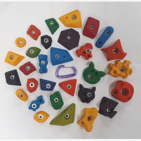 Juego 30 presas - Tallas S y M - Ref PQ002